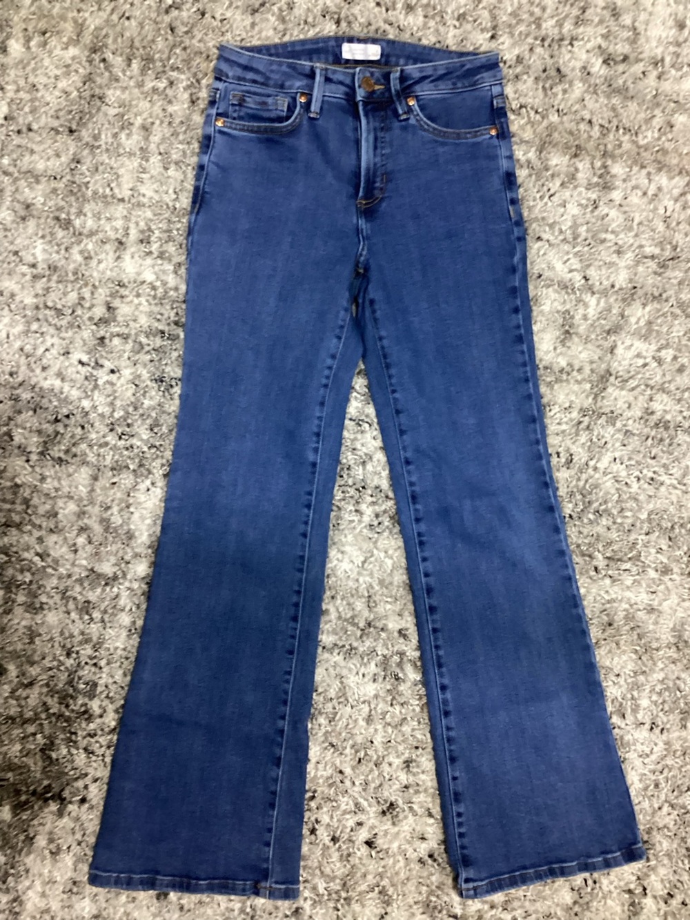 LC Lauren Conrad Dark Blue Flare Jeans